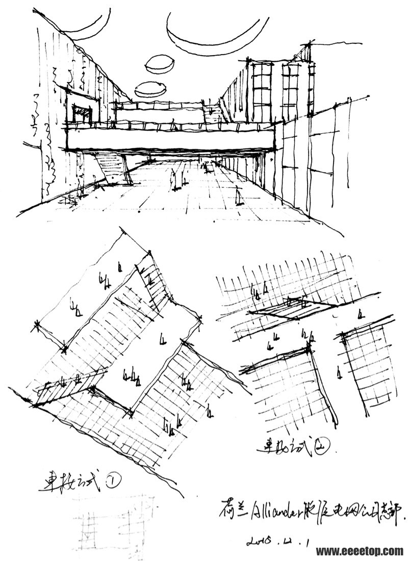 建筑设计案例抄绘-8