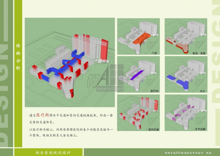 毕业设计+综合医院规划设计+殷彪+昆明学院-16