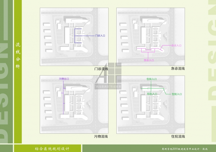 毕业设计+综合医院规划设计+殷彪+昆明学院-20