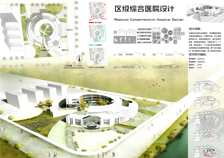 大四上+医院设计+李歌+沈阳建筑大学-1