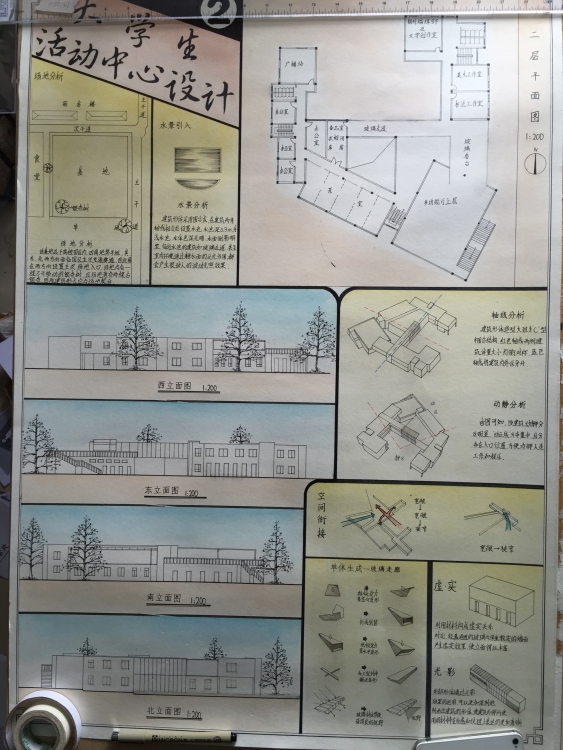 大二上+大学生活动中心+李烨+华北水利水电大学-2