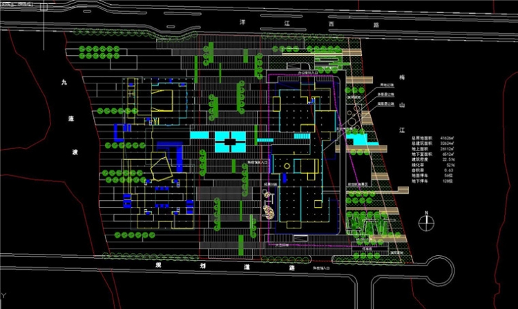 科技展览馆SU精细模型及CAD图纸设计建筑创意设计方案文本-13