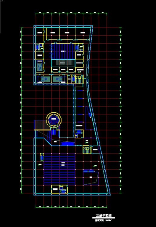 科技展览馆SU精细模型及CAD图纸设计建筑创意设计方案文本-18