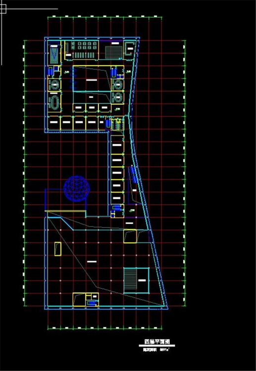 科技展览馆SU精细模型及CAD图纸设计建筑创意设计方案文本-19