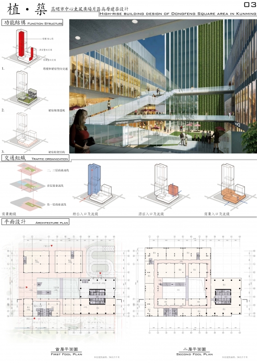 大四下+高层建筑设计+杨志斌+昆明理工大学-3