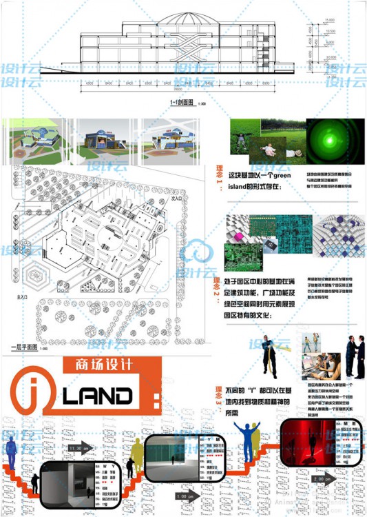 商场建筑设计作品-2