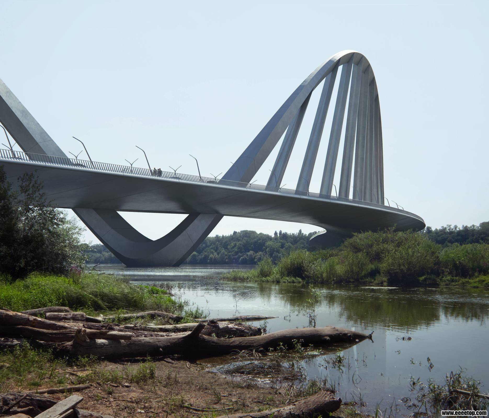 Zaha Hadid Architects (UK) New Danube Bridge 1.jpg