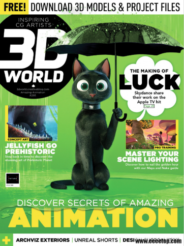 [英国版]3D World 世界CG艺术杂志 2022年issue293期