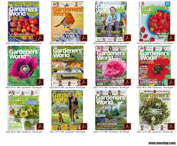 [英国版]BBC Gardeners' World 园艺世界 2022年全12册