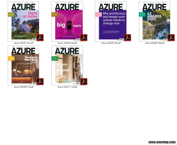[加拿大版]Azure 建筑专业杂志 2022年全6册