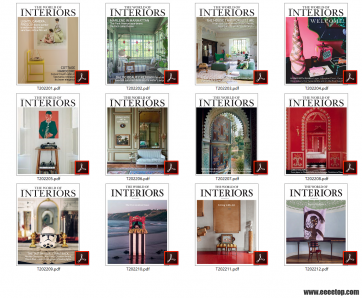 [英国版]The World of Interiors 室内设计杂志 2022年全12册