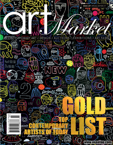 [美国版]Art Market 艺术市场杂志 2022年Gold List期