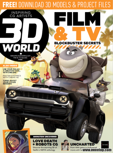 [英国版]3D World 世界CG艺术杂志 2022年issue288期