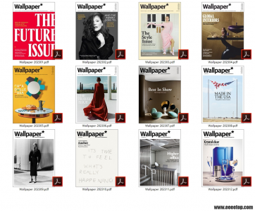 [英国版]Wallpaper 设计业权威杂志 2023年合集全12册