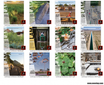[美国版]Landscape Architecture 景观建筑 2022年全12册