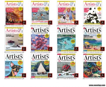 [英国版]Artists & Illustrators 插画艺术杂志 2022年全12册