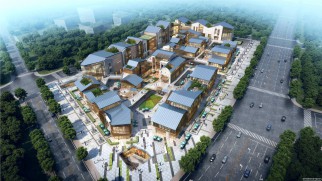 武汉中建·光谷之星中式 新中式商业街 SU模型（含图）