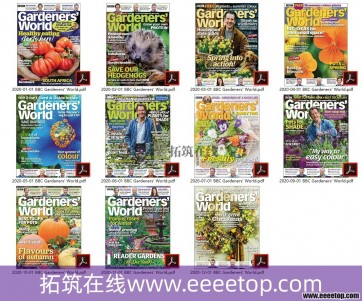 BBC [英国版]Gardeners World 园艺世界 2020年共11册