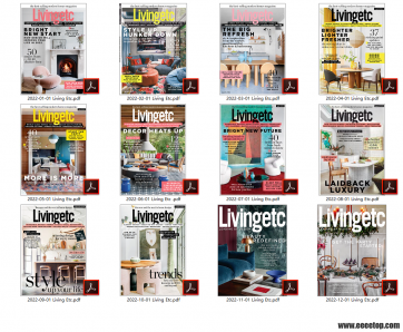[英国版]Living Etc 居住细节生活杂志 2022年全12册