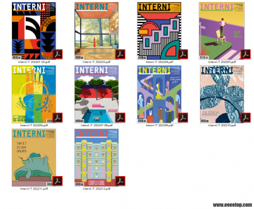 [意大利版]Interni 著名室内设计杂志 2022年全10册