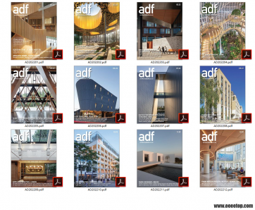 [英国版]Architects Datafile(ADF) 建筑师数据 2022年全12册