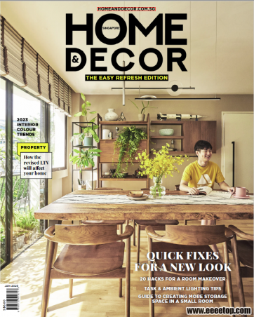 [新加坡版]Home Décor 室内设计杂志 2023年01期